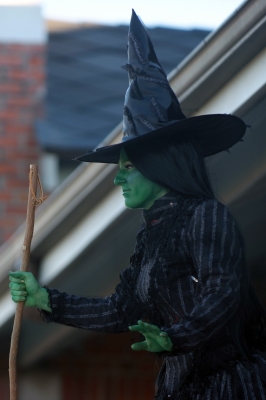 Stephanie as Elphaba