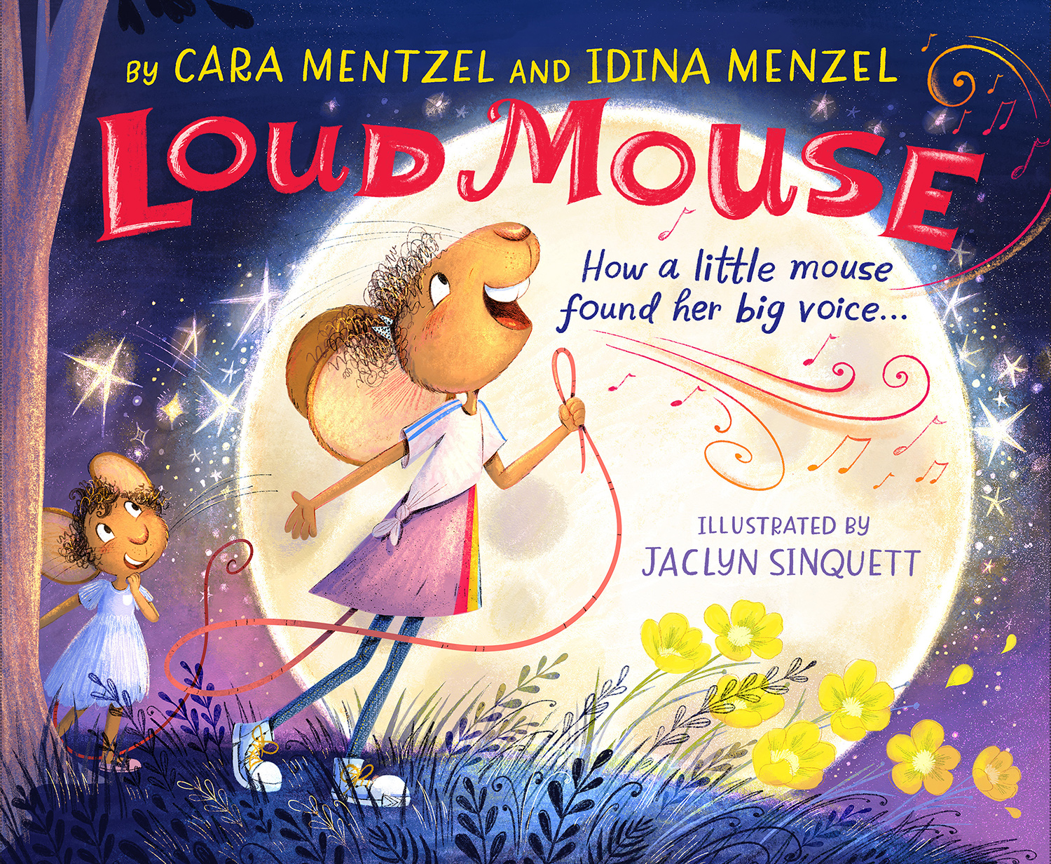 Idina & Cara Announce ‘Loud Mouse’!